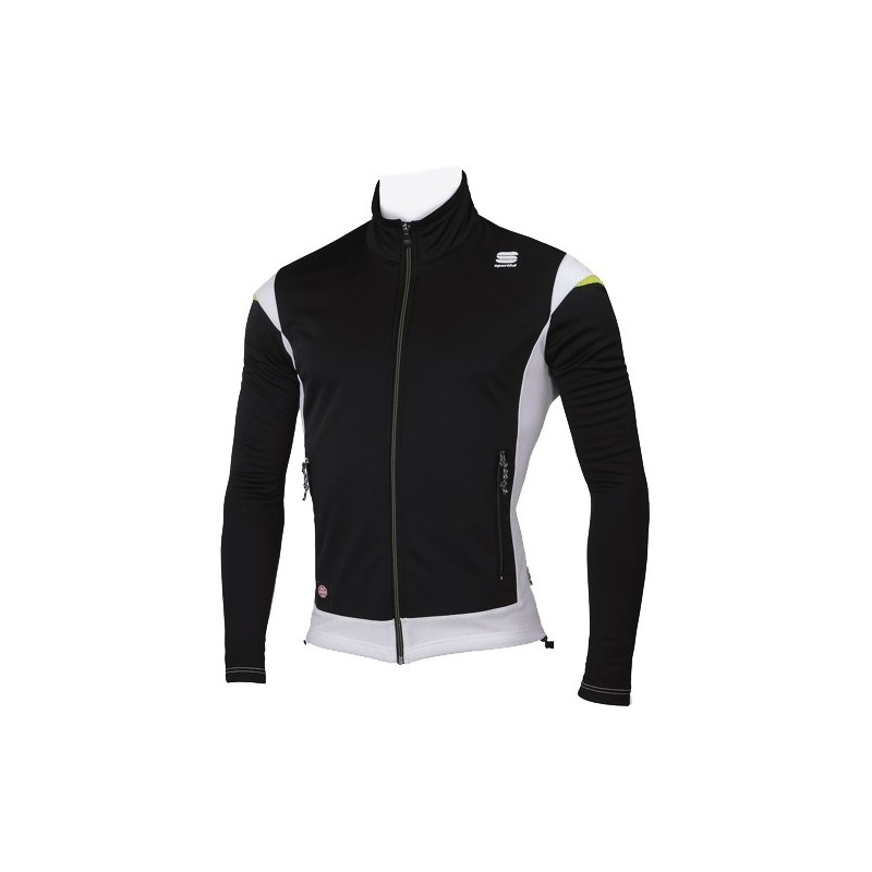 Sportful Squadra WS JACKET Svart-hvit Sportful Squadra WS JACKET Svart-hvit